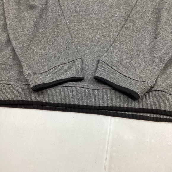 Alfani Gray Quarter Snap Pullover Henley Long Sleeve Top NEW! - Picture 3 of 10